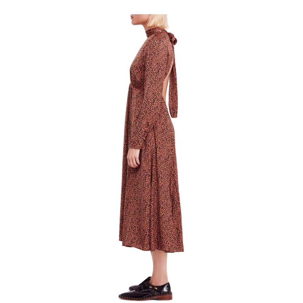 Free People Cheetah Midi dress - Picture 3 of 3